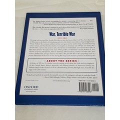 War Terrible War 1855-1865 A History of US Joy Hakim Revised 3rd Ed Hardcover