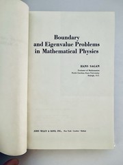 Boundary and Eigenvalue Problems in Mathematical Physics Sagan 1961 1st Ed 4th P