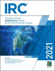 2021 International Residential Code by International Code Council: Used