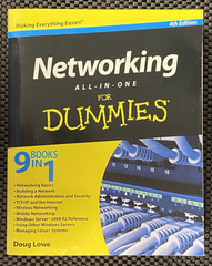 VINTAGE Networking All-In-One for Dummies by Doug Lowe – 4th Edition 9 In 1