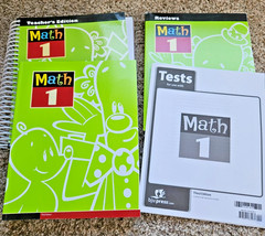 BJU Grade 1 Curriculum FULL SET – Workbooks and Teacher Manuals included