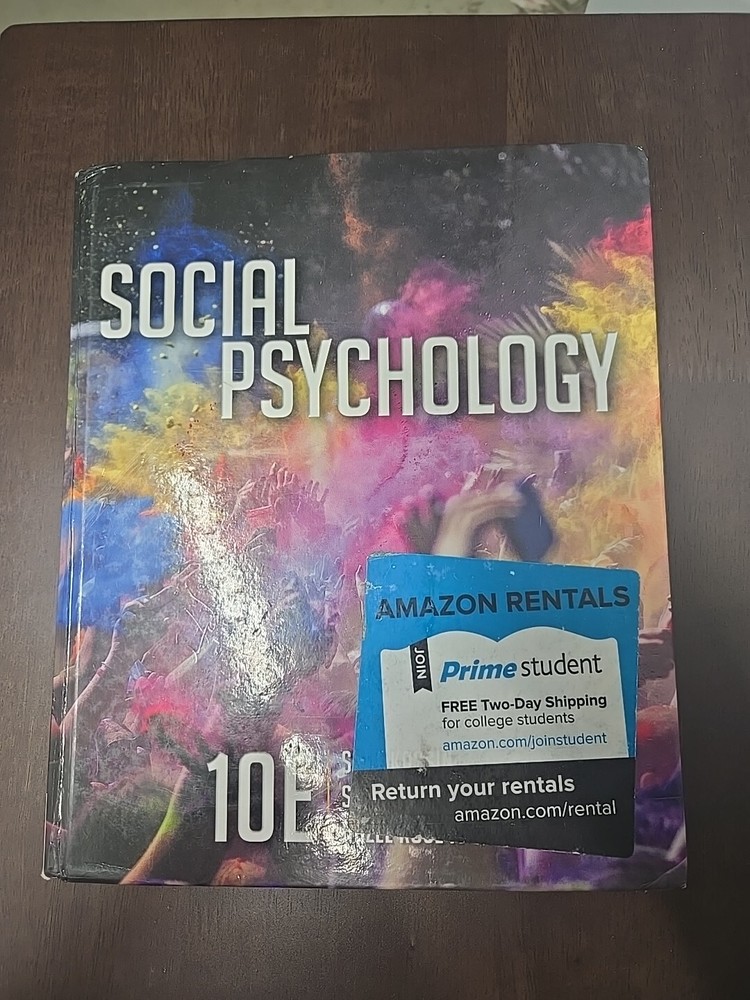 Social Psychology by Saul Kassin: Used