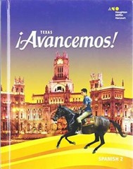 Â¡Avancemos! Texas: Student Edition Level 2 2018 – Hardcover – GOOD