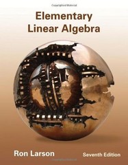 Elementary Linear Algebra, Larson, Ron, Very Good Book