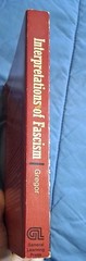 Interpretations of Fascism A. James Gregor 1974 Paperback General Learning Press