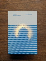 Marine Hydrodynamics by J. N. Newman, Hardcover, MIT Press, Very Good Condition