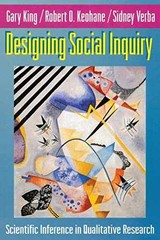 Designing Social Inquiry: – Paperback, by King Gary; Keohane – Very Good x