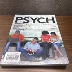 PSYCH Magazine Lot Of 2 ACCEPTABLE Psychology Students Edition Learning