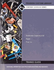 Study Guide for Residential Carpentry and Repair 2nd Edition by NCCER…