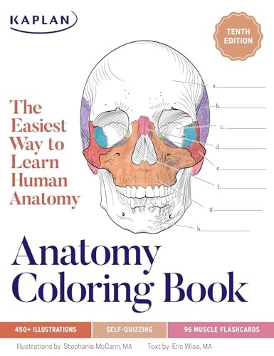 Anatomy Coloring Book with 450 – ACCEPTABLE