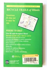 85 Bicycle Trails of Illinois Illustrated Maps 2E Revised updated Bike parks
