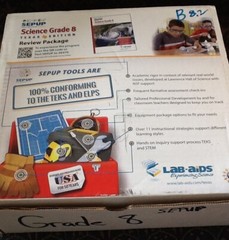 SEPUP SCIENCE Grade 8 – TEXAS Edition REVIEW PACKAGE Boxed Set