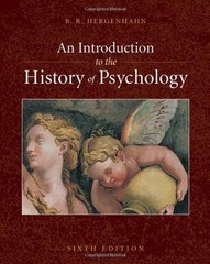 An Introduction to the History of Psychology by Hergenhahn, B. R.