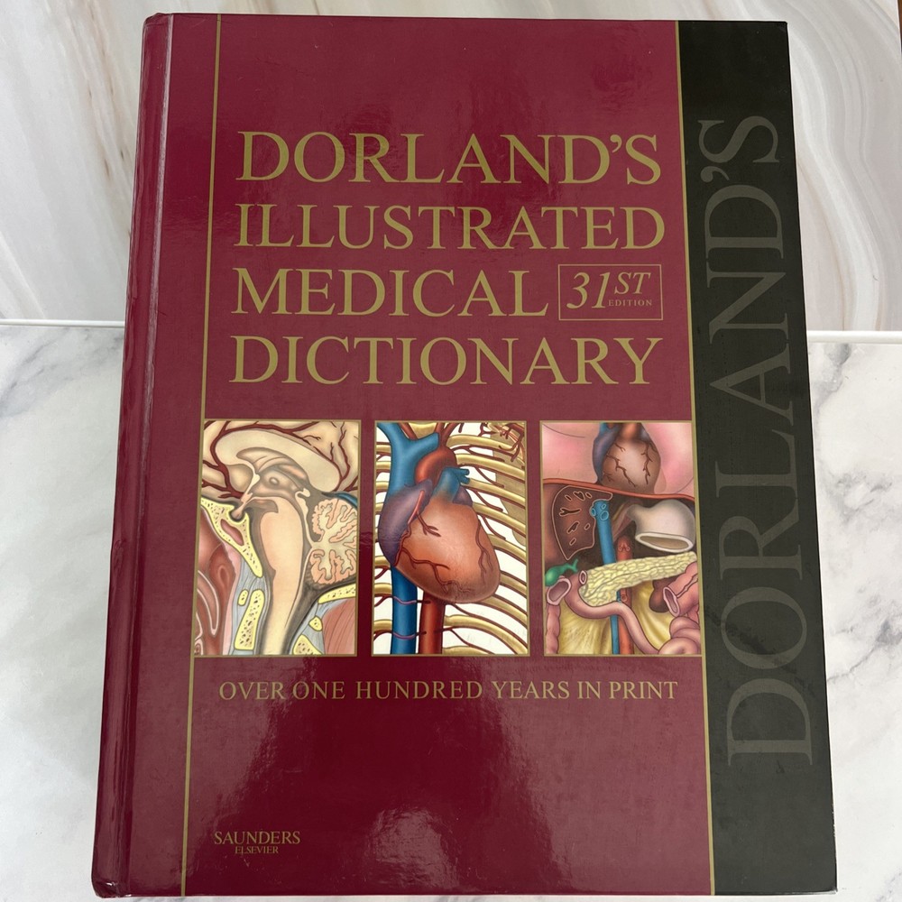 Dorland’s Illustrated Medical Dictionary with CD-ROM, 31e (Dorland’s – VERY GOOD