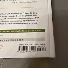 Patterns for College Writing:Rhetorical Reader 16th Kirszner/Mandela -Hardcover