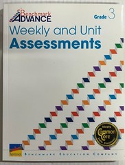 Benchmark Advance: Weekly and Unit Assessments, Grade 3 (NEW, SHIPS FREE)