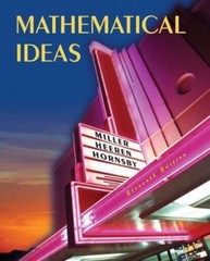 Mathematical Ideas by Charles D. Miller; Vern E. Heeren; John Hornsby