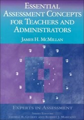 ESSENTIAL ASSESSMENT CONCEPTS FOR TEACHERS AND By James H. Mcmillan **Mint**