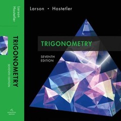 Trigonometry Hardcover Ron, Hostetler, Robert P. Larson