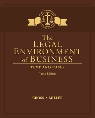 The Legal Environment of Business: Text and Cases – Hardcover – GOOD