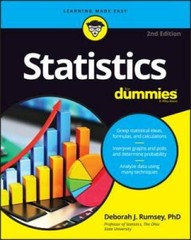 Statistics For Dummies – Paperback By Rumsey, Deborah J. – GOOD