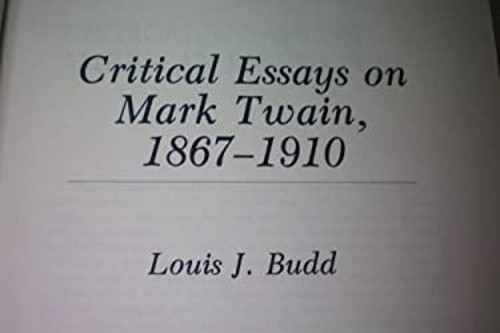 Critical Essays on Mark Twain, 1867-1910 Library Binding Louis J.