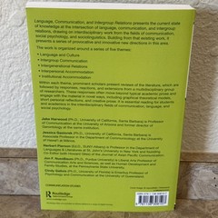 Language, Communication, and Intergroup Relations : Softcover, Very Good