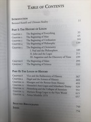 LOGOS RISING – A HISTORY OF ULTIMATE REALITY