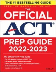 The Official ACT Prep Guide 2022-2023, (Book + Online Course) by ACT