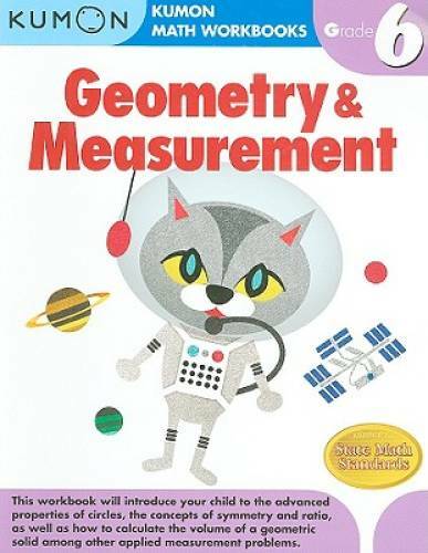 Geometry & Measurement Grade 6 (Kumon Math Workbooks) – Paperback – VERY GOOD