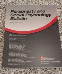 Personality and Social Psychology Bulletin, July 2014, Volume 40, Number 7