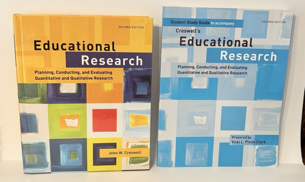 Educational Research 2nd Edition HC Book & PB Study Guide By John W Creswell