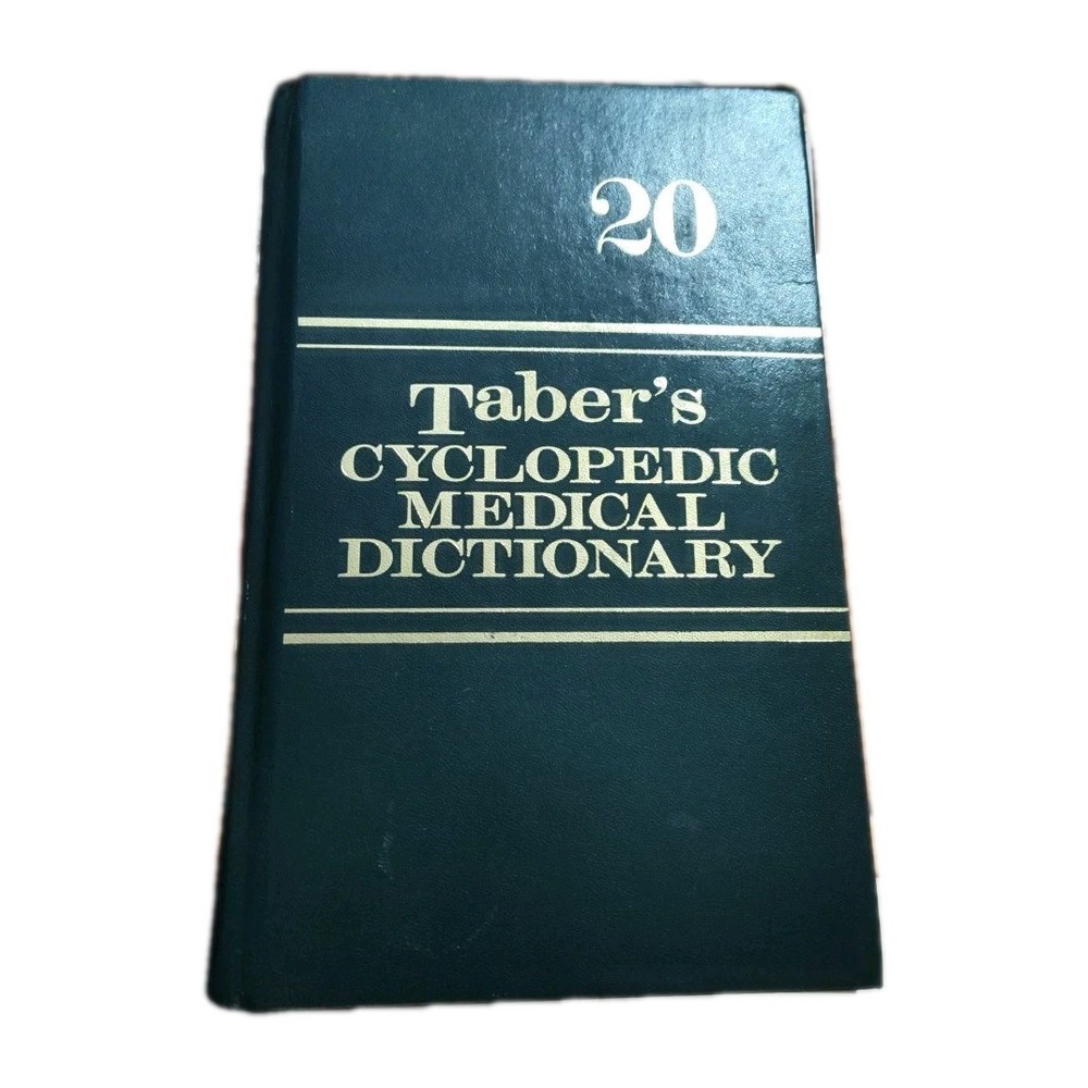 Taber’s Cyclopedic Medical Dictionary By F.A. Davis Company (20th Edition)