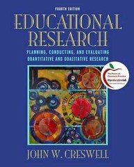 Educational Research: Planning, – Hardcover, by Creswell John W. – Acceptable