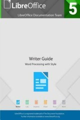 LibreOffice 5.4 Writer Guide, Like New Used, Free shipping in the US
