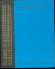 TeX: The Program Computers & Typesetting, Volume B: by D Knuth
