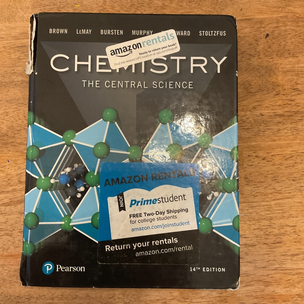 Chemistry : The Central Science by Bruce Bursten, Theodore Brown, Patrick…