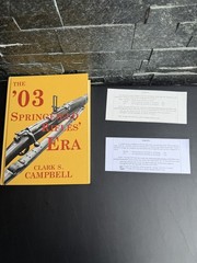 The ’03 Springfield Rifles Era – Fourth Edition – with errata paper inside