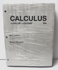 Calculus 12e by Ron Larson and Bruce Edwards Binder Edition NEW