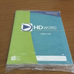 Really Great Reading HD Word Teacher Edition Books, Posters, & Student Workbooks