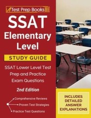 SSAT Elementary Level Study Guide: SSAT Lower Level Test Prep and Pr – VERY GOOD