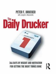 Daily Drucker, Hardcover by Drucker, Peter Ferdinand, Like New Used, Free shi…