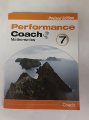 Performance Coach Mathematics Grade 7 Revised Edition Unused