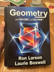 Big Ideas Learning Geometry Hardcover Larson Boswell w/ CalcChat CalcView
