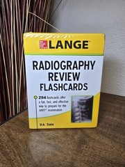 Brand NEW – Sealed – LANGE Radiography Review Flashcards by D. A. Saia