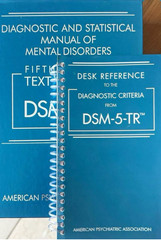 New DSM 5 TR Paperback & Desk Reference Spiralbound Combo Pack