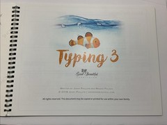 Jenny Phillips Homeschool Typing Books 1-3 Spiral Bound Trade Paperback