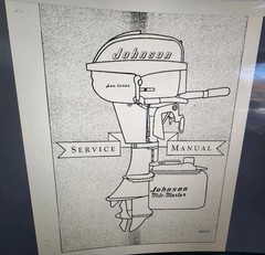 Johnson Service Manual. 1922 /1955 Model Outboards PDF on Usb Stick