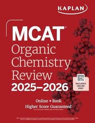 MCAT Organic Chemistry Review – Paperback, by Kaplan Test Prep – Very Good