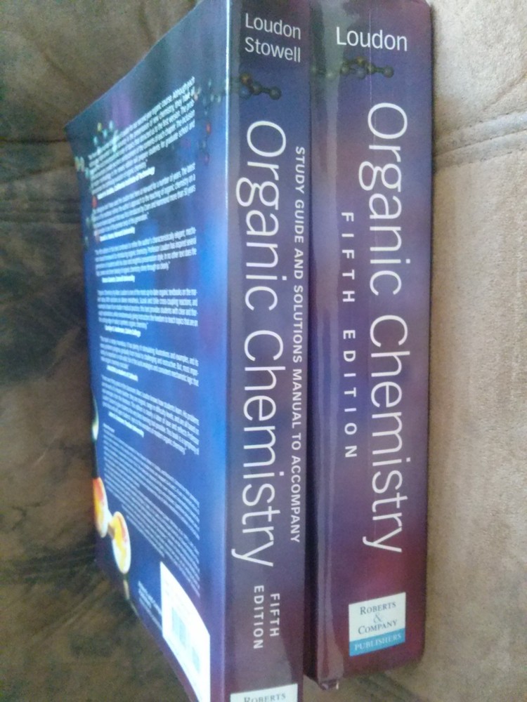Organic Chemistry Package (includes text and study guide/solutions)